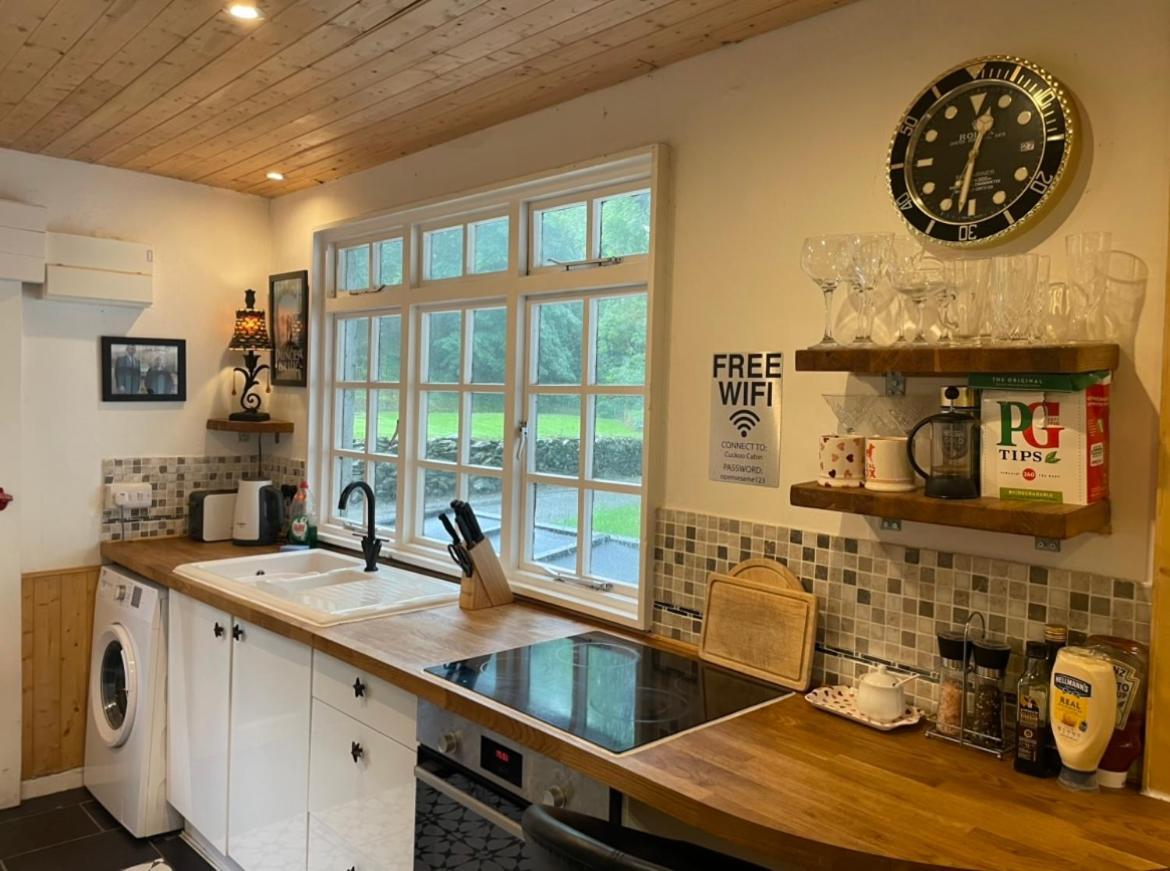 Cuckoo Cabin, Tyn Y Cwm Eglwys-Fach Ngoại thất bức ảnh